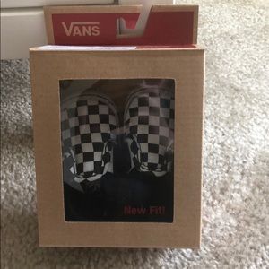 Vans slip on checkered size 1 or 0-6M.
